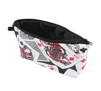 FOMIYES Playing Card Makeup Bag Women Portable Cosmetic Bag for Travel Compartments for Storage and Organization The Go