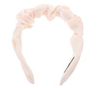 FOMIYES Pleated Wide Brim Headband for Women Fabric Skincare Hair Band for Washing Face Makeup and Spa Gentle Hair Hoop for Girls