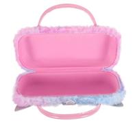 FOMIYES Plush Unicorn Eyeglasses Case Handle Cute Eyeglasses Holder for Girls Travel Sunglasses Storage Portable Soft Protective Pouch