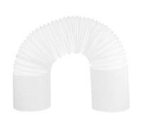 FOMIYES Portable Air Conditioner Hose 5.9 Inch Diameter 59 Inch Length Flexible White Pp Retractable Exhaust Vent for Bedroom and Office