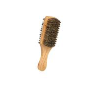 FOMIYES Portable Double-sided Beard Styling Brush with Wooden Handle Medium Men's Accessory for Beard Grooming and Shaping Small Boar Bristle Brush Gift for Bearded Men