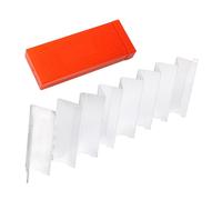 FOMIYES Portable Foldable Bbq Windscreen 16pcs Aluminum Alloy Windshield Carrying Case, Windproof Stove Burner Shield for Outdoor Camping and Hiking Cooking