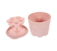 FOMIYES Portable Makeup Brush Cleaner Kit with Soft Silicone Cleaning Pad and Multi Use Drying Rack Efficiently Cleans Eyeshadow and Brow Brushes Suitable for Various Makeup Tools Pink