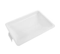 FOMIYES Portable Plastic Wheelchair Commode Pan for Adults - Lightweight Easy-Slide Toilet Potty for Elderly Care - Universal Bedside Commode Pan for Hospital and Home Use