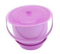 FOMIYES Portable Urinal Pot for Kids with Handle Lightweight Plastic Chamber Pot with Lid Easy to Clean Suitable for Children Unisex Kids at Home Or Travel Random Color
