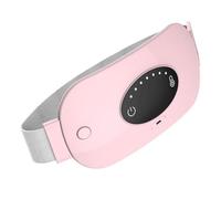 FOMIYES Portable USB Electric Heating Pad for Menstrual Cramps Soft Breathable Material Level Temperature Control Washable and Flexible Relief Heat Wrap for Women