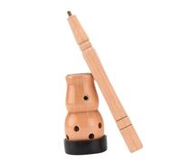 FOMIYES Portable Wooden Moxa Stick Burner Box with Scald Design Solid Wood Moxibustion Tool for Home Spa and Health Care Compatible with Moxa Sticks Handheld Therapy Accessory