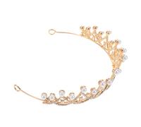 FOMIYES Princess Wedding Crown Rhinestone Tiaras for Women Bride Baroque Vintage Headpiece for Weddings Halloween Prom Parties