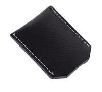 FOMIYES Protective Case Pu Leather Shaving Pouch Holder Travel Safety Case Cover for Men's Grooming Routine