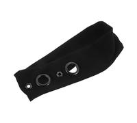 FOMIYES Punk-style Headband Eyelet Design Elastic Fabric for Women Hollow out Grommet Headband for Rock Concerts and Daily Wear