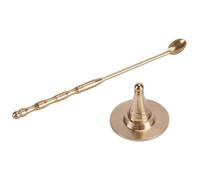 FOMIYES Pure Copper Incense Cone Mold Set with Scoop DIY Tower Incense Maker for Tea Room and Home Fragrance Accessory