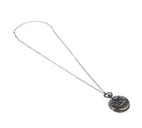 FOMIYES Quartz Pocket Watch with Accurate Time Keeping and Mini Portable Design Vintage Dragon Embossed for Men Stainless Steel Alloy Material for Collection Or