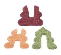 FOMIYES Rabbit Chew Bunny Chew Natural Fiber Teeth Health Grinder for Rabbit Play and Hamster