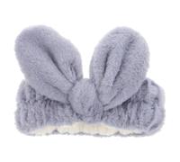 FOMIYES Rabbit Ear Headband 2pcs Soft Sponge Spa Hairband for Women Skincare Makeup and Face Washing Head Wrap Cute Bunny Ears Hair Accessory