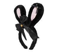 FOMIYES Rabbit Ears Bowknot Headband Lightweight Plush Hairband for Easter Party Accessory Comfortable and Elegant Hair Decoration for Costume Dress Up