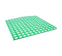 FOMIYES Rabbit Manure Slats Plastic Chew-resistant Floor Mat for Wire Cage Bottom Small Animal Hutch Pad Bunny Resting Mat