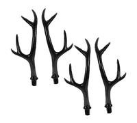 FOMIYES Real Deer Antlers Headband Set Diy for Women Boys and Girls Adults Halloween Carnival Cosplay Christmas Decorations