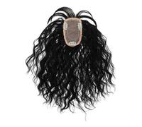 FOMIYES Real Hair Buns Hair Piece Short Curly Wig for Women Lightweight Comfortable for Travel