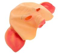 FOMIYES Realistic for Halloween Cosplay Detailed Pig Headgear for Stage Performance Soft Breathable for Comfortable All Day Wear for Theatrical Events