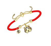 FOMIYES Red Cord Bracelet for Women Tiger Year Amulet Red String Chain Handmade Jewelry Symbol of Fortune and Protection Suitable for Spring Festival and Birthday Gifts