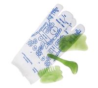 FOMIYES Reflexology Therapy Socks Set for Women with Trigger Point Sticks Ergonomic Foot Massage Tool for Acupressure and Relaxation Portable Pressure Point Socks for Spa and Travel Use