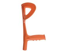 FOMIYES Replacement Cane Head Plastic Cane Elbow Head Ergonomic Handle for Walking Stick Reducing Muscle Fatigue Balanced Movement for Rehabilitation and Home Use Elderly Mobility Aid