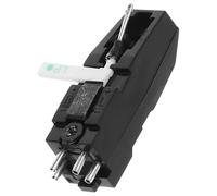 FOMIYES Replacement Dual Stylus Record Player Cartridge Needle for Vinyl Turntable, Phonograph Cartridge with Dual Needles, Compatible Vinyl Record Player Accessory for Dj and Vintage Use