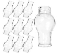 FOMIYES Replacement Glass Covers for Oil Lamp Chimneys, Retro Kerosene Lamp Shades for Camping and Emergency Use