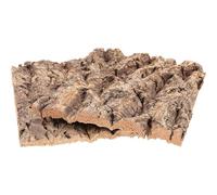 FOMIYES Reptile Tree Bark Decor Coffee Colour Natural Tree Bark Ornament 2pcs Creative Landscape Decoration for Lizards and Bearded Dragons for Reptile Terrarium and Aquarium