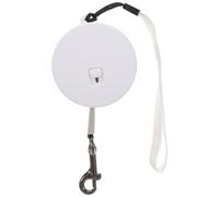 FOMIYES Retractable Dog Leash 3 Meters Long Adjustable Puppy Rope for Small Dogs Outdoor Use White Circular Design Cats and Rabbits Random Color