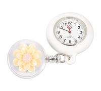 FOMIYES Retractable Nurse Watch Clip on Pocket Watch for Nurses and Doctors with Quartz Movement and Glass Cover Convenient to Carry with Accurate Time for Professionals