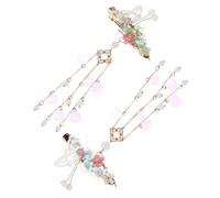 FOMIYES Retro Chinese-style Hairpin with Tassel Elegant Vintage Hair Stick for Ladies Ancient Headdress Accessory for Long Hair Styling and Traditional Hanfu Look