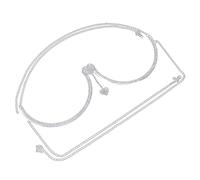 FOMIYES Rhinestone Chain with Crystal Heart Pendant for Women Elegant Body Jewelry for Nightclubs Festivals and Parties Design to Enhance Your Look and Boost Confidence