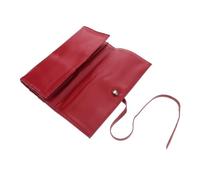 FOMIYES Roll-up Makeup Brush Bag Portable Organizer for Travel Hanging/Storage Case for Cosmetics Pu Leather Small Makeup Bag