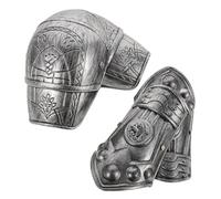 FOMIYES Roman Costume Armour Shoulder Pad and Arm Plate Guard Plastic Knight Fancy Dress Accessory for Cosplay Party and Halloween Friendly Armour Prop for Boys Role Play