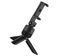 FOMIYES Rotatable Face Recognition Phone Stand with Auto-follow Function and 360 Degree Horizontal Rotation, Abs Material Clamp Tripod for Phones, for Watching Tv Series and Live Streaming