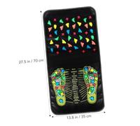 FOMIYES Safe Foot Massager Stone Road Mat for Home Use Body Stone Massaging Tool with Relief Simple Structure Foot Massage Mat for Elders and Friends Care