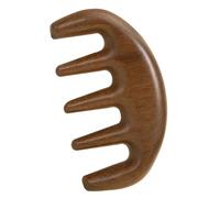 FOMIYES Sandalwood Hair Comb with Smooth Wide Teeth for Wet Detangling and Styling Natural Scalp Massage Tool Circulation and Headache Relief Suitable for Thick Tangled Hair and Daily