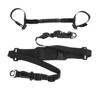 FOMIYES Scooter Shoulder Strap Carrying Handle Kit for Balance Bike, 2pc Set with Portable Thickened Shoulder Belt, Folding Electric Scooter Carry Handle for Outdoor Sports