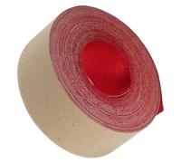 FOMIYES Self-Adhesive Lampshade Edging Tape 5m Red Fabric Trim Roll for DIY Decorative Lamp Shade Border, Suitable for Table and Floor Lamps Home Office Craft Projects