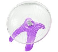 FOMIYES Silent Guinea Wheel for Hamster and Small Hedgehog, Low Noise Plastic Running Wheel Exercise for Cages, Interactive Fun Hamster Supplies