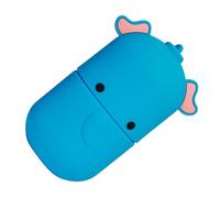 FOMIYES Silicone Face Ice Mold Roller for Facial Massage and Skin Care Multi Functional for Eyes and Head Shrinks Pores and Reduces Morning Puffiness Reusable Blue Silicone Tool for Home