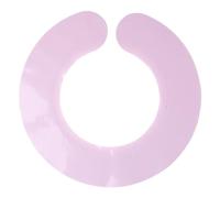 FOMIYES Silicone Hair Cutting Collar Neck Wrap Cape One Fits Adults Comfortable Hairdresser Cape for Haircut Dye Makeup Protection Multipurpose Neck Guard for Salon Home Use