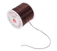 FOMIYES Silicone Hair Extension Crystal Line Fireline Beading Thread for Wire Hair Extensions