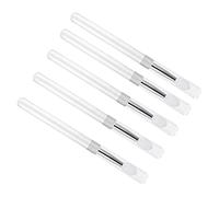 FOMIYES Silicone Lip Brush for Lipstick Makeup Kit for Women 5pcs Face Brushes Eye Shadow Applicator Blending