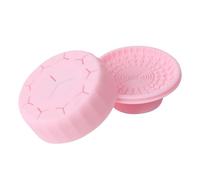 FOMIYES Silicone Makeup Brush Cleaner Box with Cleaning Mat Dual-use Cosmetic Brush Cleaning Tool Suitable for Travel and Home Use