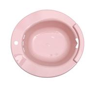 FOMIYES Sitz Bath Basin for Postpartum Care with Side Handles Smooth Edges for Comfort Durable Design for Pregnant Women Elderly and Mobility Issues Private Hygiene Soaking Toilet Aid