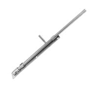 FOMIYES Slide Bolt Latch Barrel Bolt Heavy Duty Stainless Steel Door Latch with Extended Length for Wooden Gates and Barn Doors Rustproof Surface Mounted Hardware for Outdoor Use