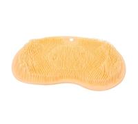 FOMIYES Slip Mat for Shower Practical Feet Cleaner Scrubber Non-Skid Suction Cup Foot Massager for Bathroom Use Easy to Install Random Color