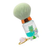 FOMIYES Small Brush for Makeup Powder Makeup Brush Women with Green Fiber and Plastic Handle Versatile Comfortable User Experience Outdoor Use